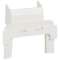 Adaptateur de cadre Mosaic - pose en bout de moulure DLPlus 32x12,5mm ou 32x16mm