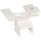 Adaptateur de cadre pour montage en bout de moulure DLPlus 20x12,5mm