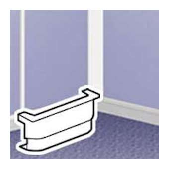 Tiroir pour pose référence 031613 le long des moulures DLPlus épaisseur 16mm|Legrand-LEG031705