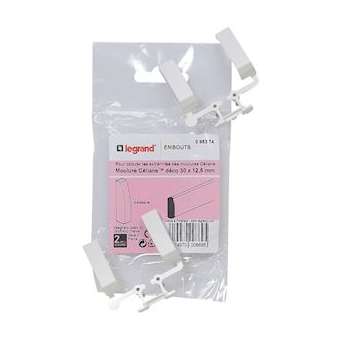 Embout pour moulure Céliane déco 30x12,5mm|Legrand-LEG098374