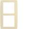 kallysta classic plaque 2 postes verticale entraxe 71 Dune|Hager-HAGWK418