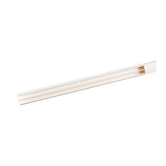 Moulure Keva 22mmx12mm-Fond+couvercle-2 compartiments-Longueur 2,10m-Blanc Artic|Planet wattohm-PLW11501
