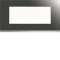 Plaque gallery 5 modules entraxe 71mm matiere mirror glass|Hager-HAGWXP5005