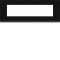 Plaque gallery 8 modules entraxe 71mm matiere midnight glass|Hager-HAGWXP4108