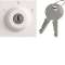 Interrupteur a clefs gallery 3 positions extraction en position 0 pure|Hager-HAGWXF617B