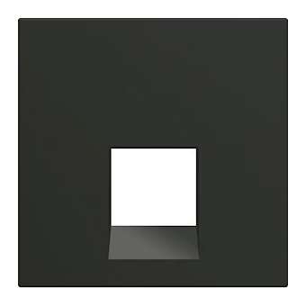Enjoliveur prise RJ45 gallery 45DEG 2 modules night|Hager-HAGWXD230N
