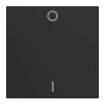Enjoliveur interrupteur gallery marquage 0-1 2 modules night|Hager-HAGWXD004N