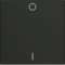 Enjoliveur interrupteur gallery marquage 0-1 2 modules night|Hager-HAGWXD004N