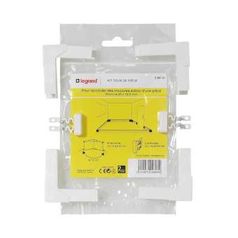 Kit tour de pièce pour moulure 20x12,5mm|Legrand-LEG098121