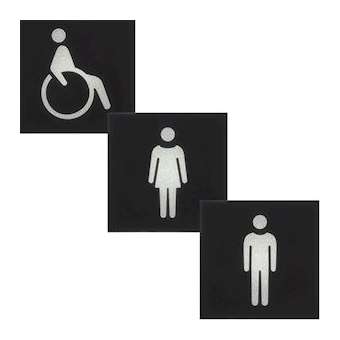 Etiquette pour voyant gallery 2 modules WC|Hager-HAGWXA604