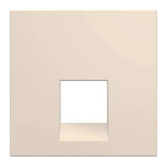 Enjoliveur prise RJ45 gallery 45DEG 2 modules dune|Hager-HAGWXD230D