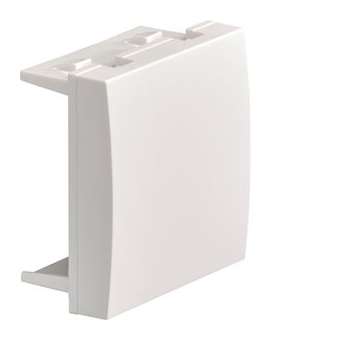 Systo obturateur 2 modules Blanc|Hager-HAGWS689