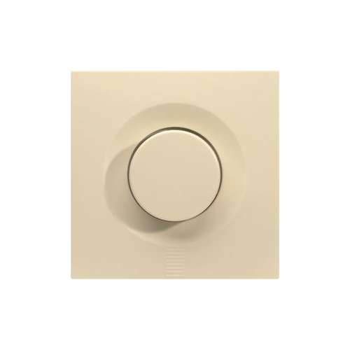 HAGER TEBIS Kallysta - Cadre 2 Boutons KNX Couleur Titane Pour Interrupteur Intelligent