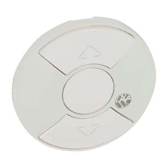 Enjoliveur antimicrobien Céliane interrupteur/poussoir volets roulants - Blanc|Legrand-LEG067749