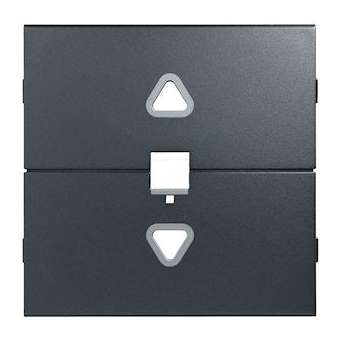 Kallysta enjoliveur commande locale volet roulant programmable col Carbone|Hager-HAGWK760C