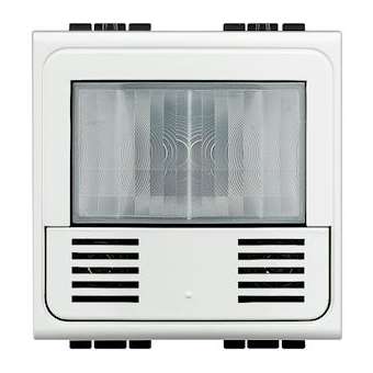 Détecteur de présence 3 fils avec neutre Livinglight - Blanc - 2 modules|Bticino-TICN4433N