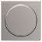 Enjoliveur variateur poussoir gallery titane|Hager-HAGWXD061T