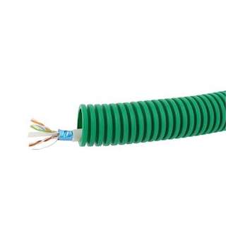 Conduit ICTA Chronofil D25mm pour courant faible catégorie6 1x4P - RAL6029|Legrand-LEG09130