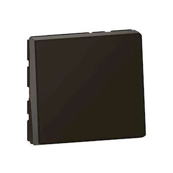 Interrupteur ou va-et-vient témoin voyant Mosaic Easy-Led 10A 2 modules - noir|Legrand-LEG099446