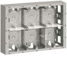 Systo Boîte 16 modules pour montage en saillie Titane|Hager-HAGWS686T