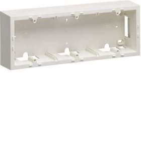 Systo Boîte 3 postes horizontaux ou verticaux pour montage en saillie|Hager-HAGWS683