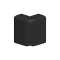Angle extérieur variable de 70 à 120° pour TerCia TA-C45 134x55 noir|Iboco-IBOB45137