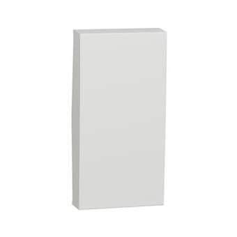 Unica - enjoliveur interrupteur ou bouton-poussoir - 1 mod - Blanc|Schneider Electric-SCHNU910018