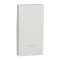 Unica - enjoliveur interrupteur ou bouton-poussoir lumineux - 1 mod - Blanc|Schneider Electric-SCHNU910018N