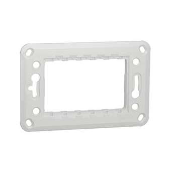 Unica - support de fixation 3 mod - plastique|Schneider Electric-SCHNU7103P