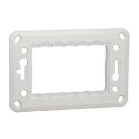 Unica - support de fixation 3 mod - plastique|Schneider Electric-SCHNU7103P
