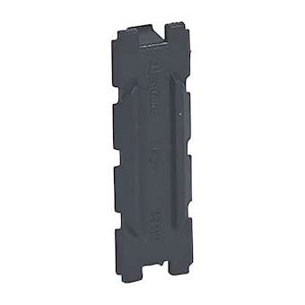 Obturateur Batibox pour support référence 080254 équipé de 10 modules|Legrand-LEG079110
