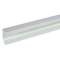 Goulotte Logix 45-100x50mm-1 compartiment-2m-Livré sans couvercle-PVC Aluminium|Planet wattohm-PLW68338