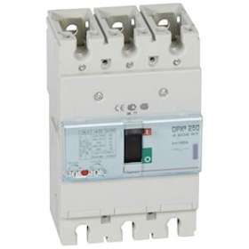 Disjoncteur magnétothermique DPX³250 pouvoir de coupure 50kA 400V~ - 3P - 160A|Legrand-LEG420267