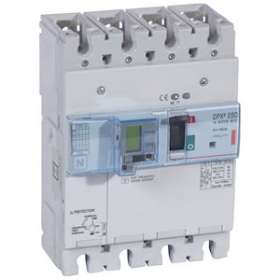 Disjoncteur électronique différentiel DPX³250 - 36kA 400V~ - 4P - 160A|Legrand-LEG420357