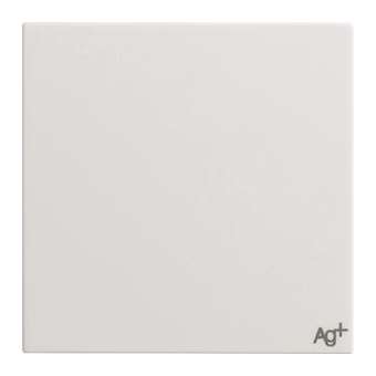 Systo obturateur 2 modules Blanc AntiBactérien|Hager-HAGWS689H