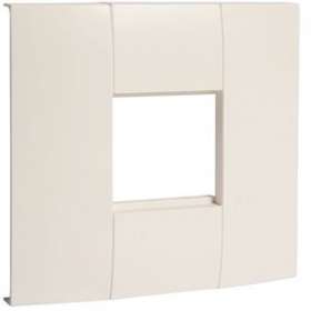 Support appareillage lifea simple entraxe 45x45mm pour LFF40/60110 RAL9016 Pure|Hager-HAGLFF71H1109016