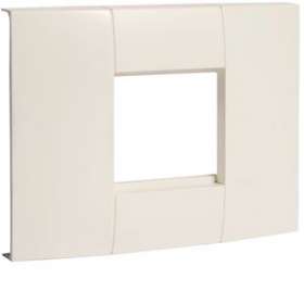 Support appareillage lifea simple entraxe 45x45mm pour LFF40/60090 RAL9016 Pure|Hager-HAGLFF71H0909016