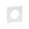 Boîtier prise CSA entraxe 60 pour TerCia TA-C45 134/2x55 164/2x55 200/3x55 blanc