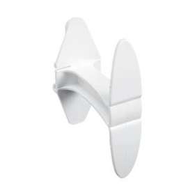 Agrafe pour toutes les dimensions de goulottes Logix Universelles - Blanc Artic|Planet wattohm-PLW48097