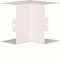 Angle intérieur camelea pour LFS60100 RAL 9010 blanc paloma|Hager-HAGR26619010