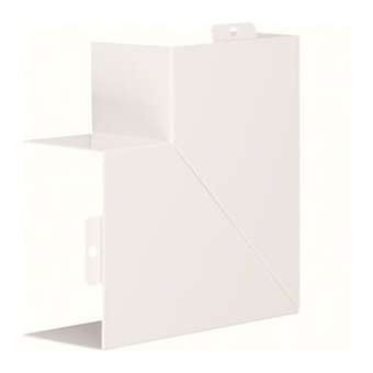 Couvercle angle plat camelea pour LFS60100 RAL 9010 blanc paloma|Hager-HAGR26659010
