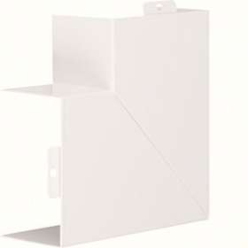 Couvercle angle plat camelea pour LFS60100 RAL 9010 blanc paloma|Hager-HAGR26659010