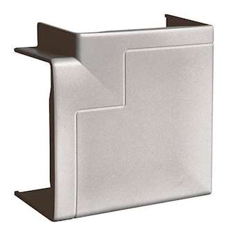 Angle plat queraz enclipsage direct pour GBD(A)50085 alu|Hager-HAGGBD500855ALU