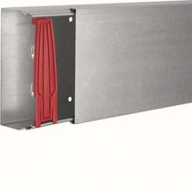 Goulotte camelea h150mm x p60mm + 4 agrafes M6292 (VERZ) acier galvanisé|Hager-HAGLFS601500VERZ