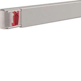 Goulotte camelea h40mm x p60mm + 4 agrafes M6290 (VERZ) acier galvanisé|Hager-HAGLFS400600VERZ