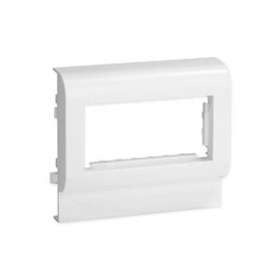Support 45x45 4 modules pour TA-E et TA-G 100x40 et 100x60 et 100x80 blanc|Iboco-IBOB00519
