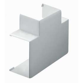 Té de dérivation -Pour goulotte de distribution Viadis 60x60mm-PVC Gris|Planet wattohm-PLW16416