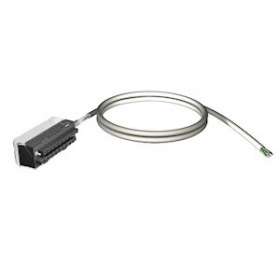 Modicon X80 - cordon - connecteur 20 contacts - fils volants 1 extrémité - 5m|Schneider Electric-SCHBMXFTW501