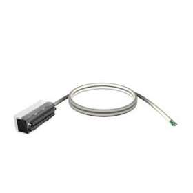 Modicon X80 - cordon blindé - conn. 20 contacts - fils volants 1 extrémité - 5m|Schneider Electric-SCHBMXFTW501S