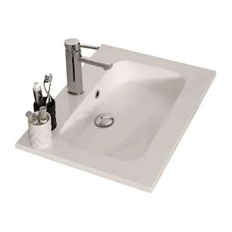 Plan vasque résine de synthèse ANGELO/COSMO L800 -1 cuve - P460|Neoform industries sas-UIDA0583259